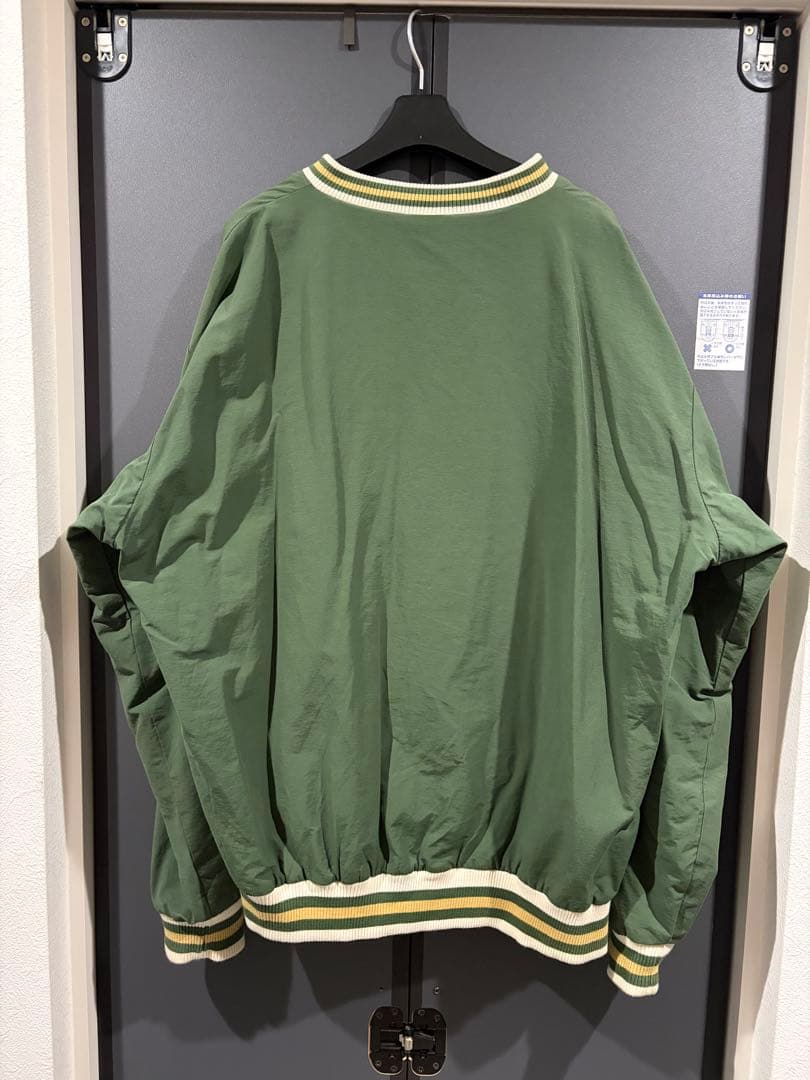 メンズウェア malbon golf Varsity Nylon Pullover L