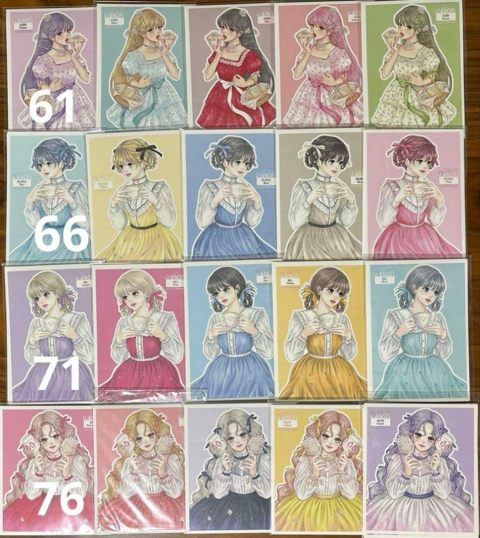 【即購入歓迎】　人物ステッカー　o1004様　旧作