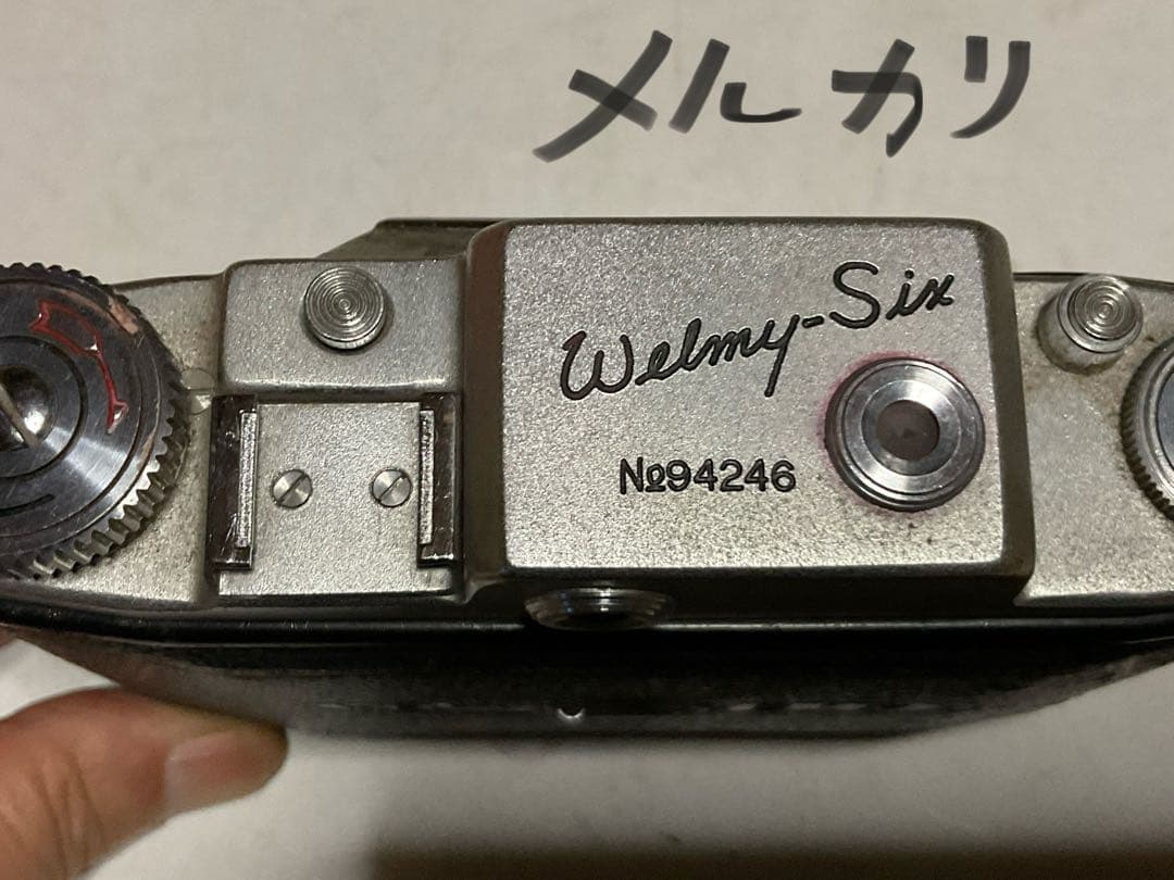 タイセー／ウエルミー6。蛇腹式カメラ。【クラッシックカメラ　美品ケース付き】。