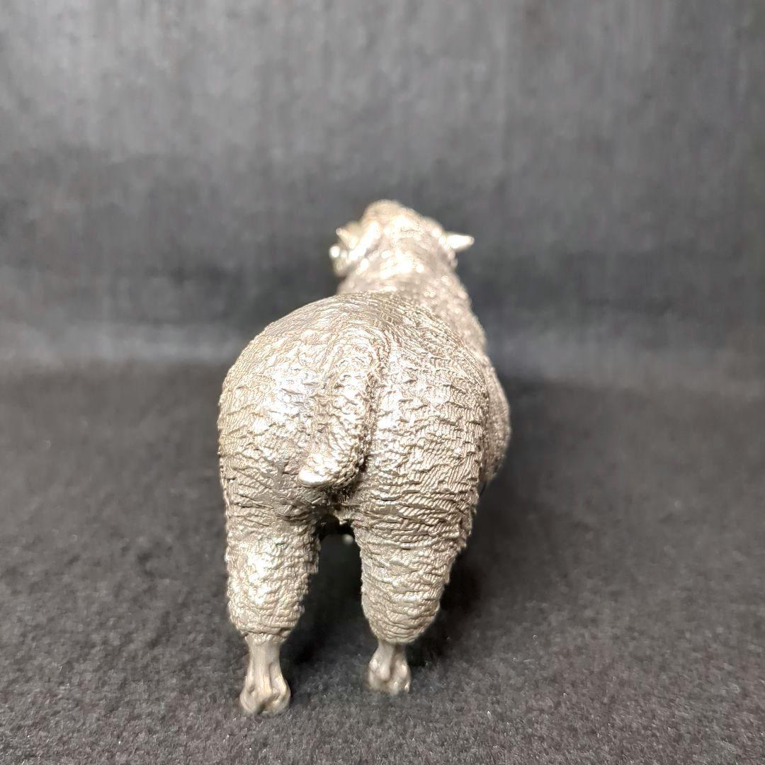 蝋型師 　大森孝志作　 銀製「薫風」羊　ひつじ１個　重量約４５０グラム
