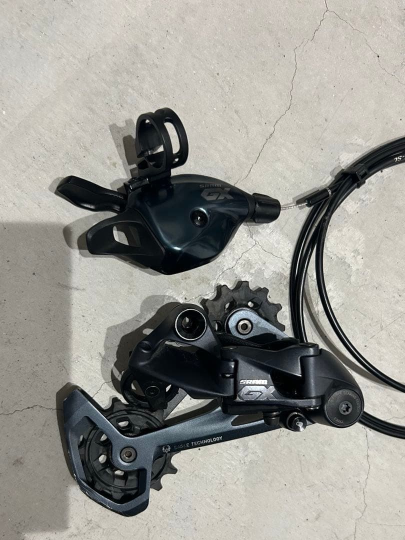 SRAM GX 12速(シフター、ワイヤー、リアディレイラー)