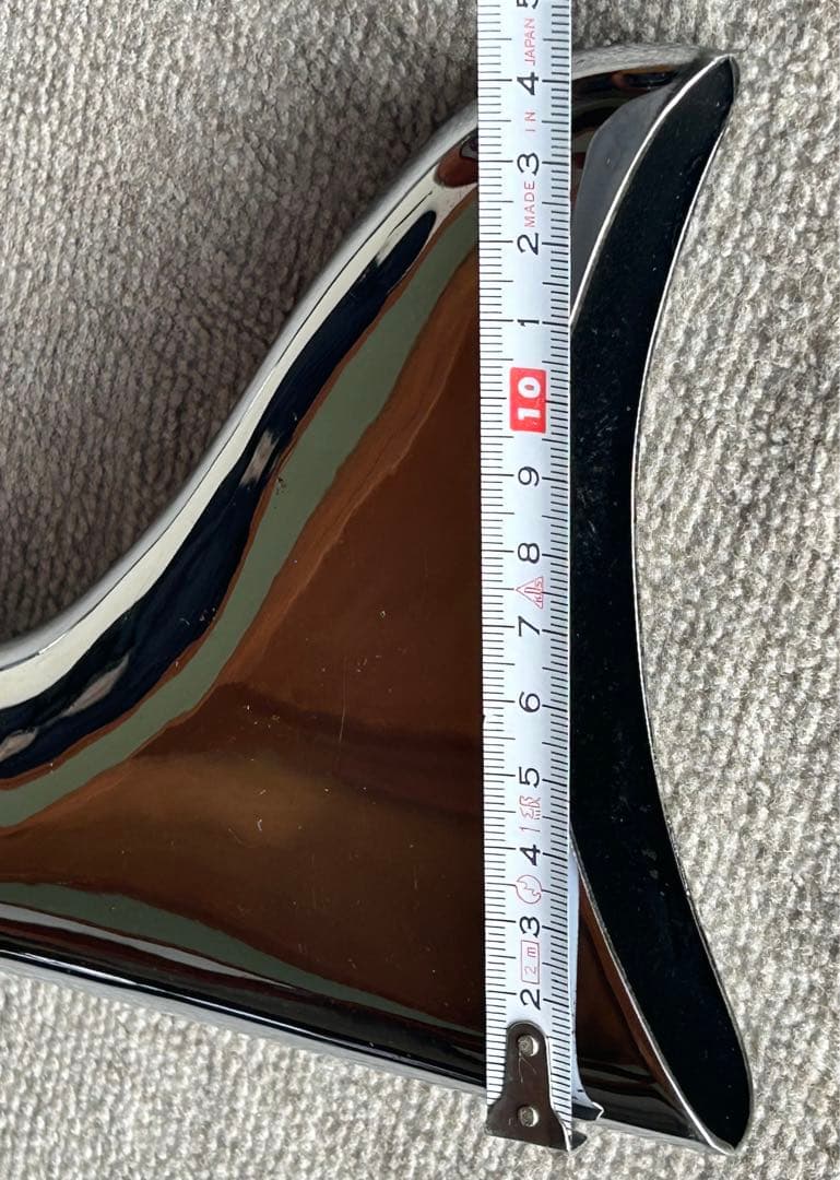 ハーレーダビッドソン　フィッシュテールマフラー テールパイプ クローム