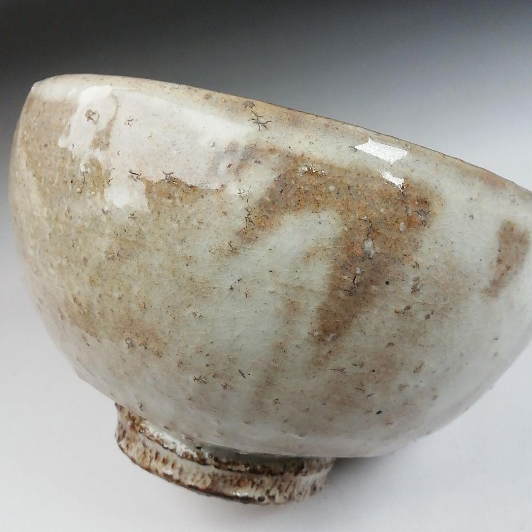 Ｔ７２６　茶碗　『萩焼』『田原謙次 造』　共箱　抹茶碗　茶道具