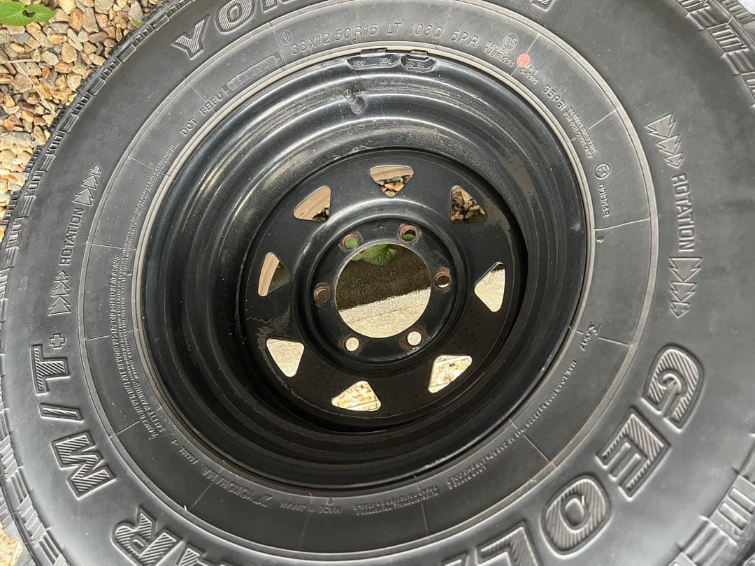 と*よ様 ランクル60 オーストラリア純正？3本、デイトナ？1本　33×12.5