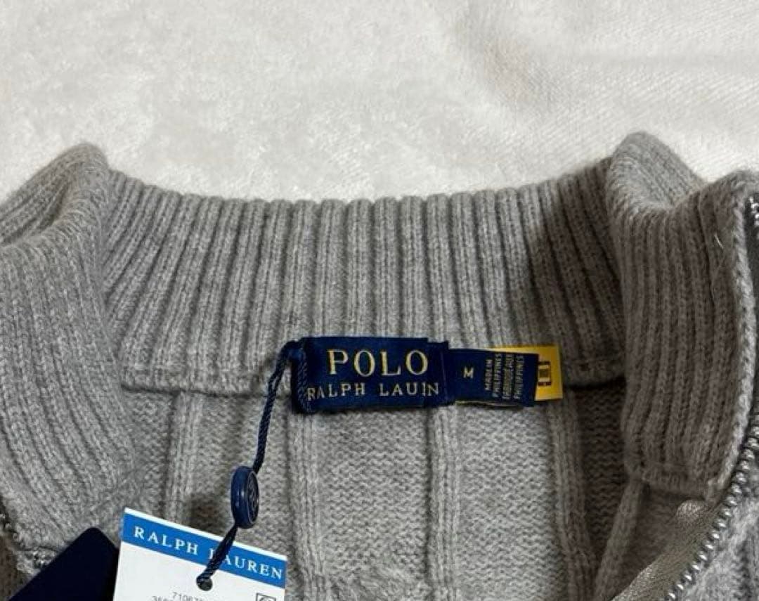 【新品未使用】Ralph Lauren ケーブルニット 正規品 人気モデル