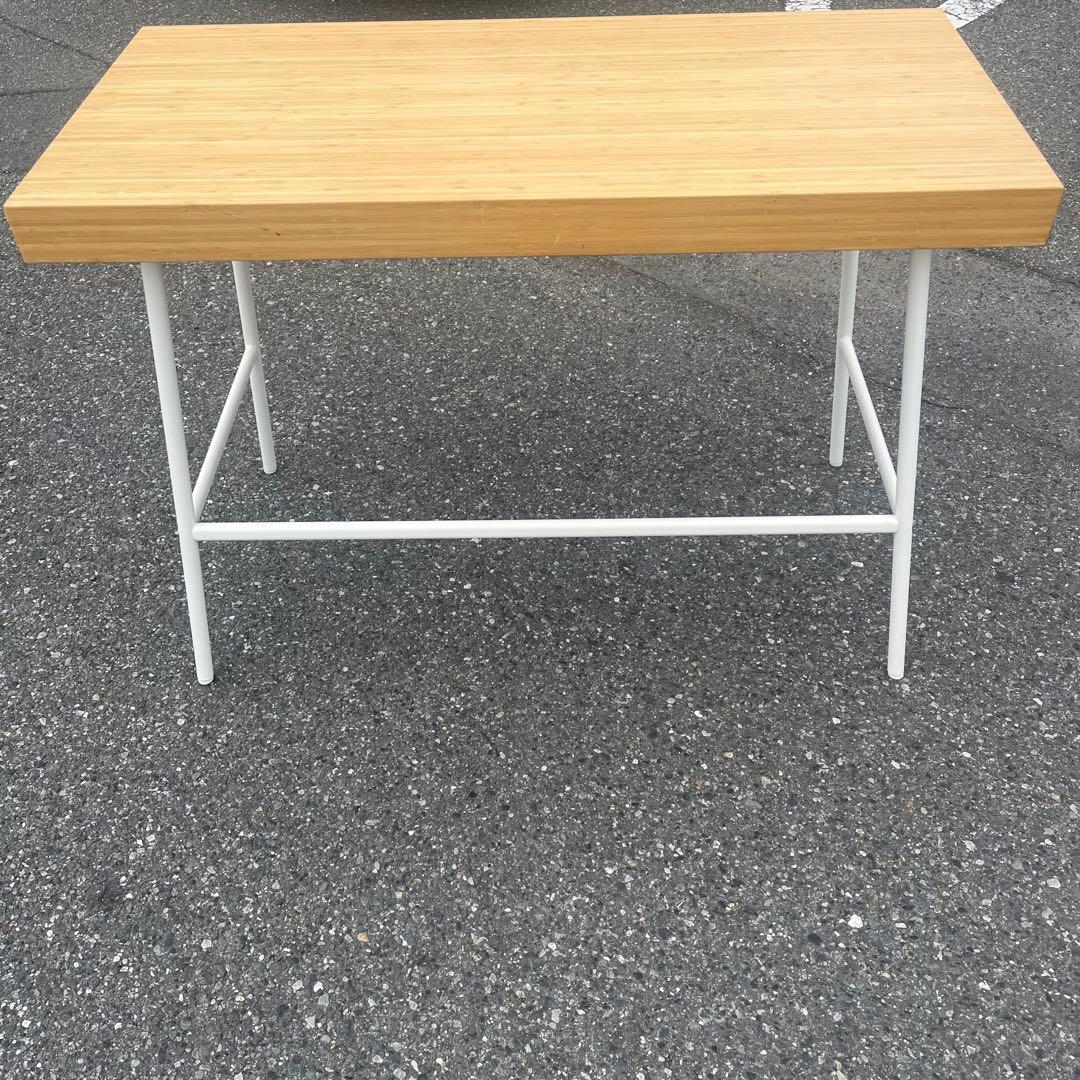 美品 IKEAリルオーセン　LILLASEN イケア デスク　竹机
