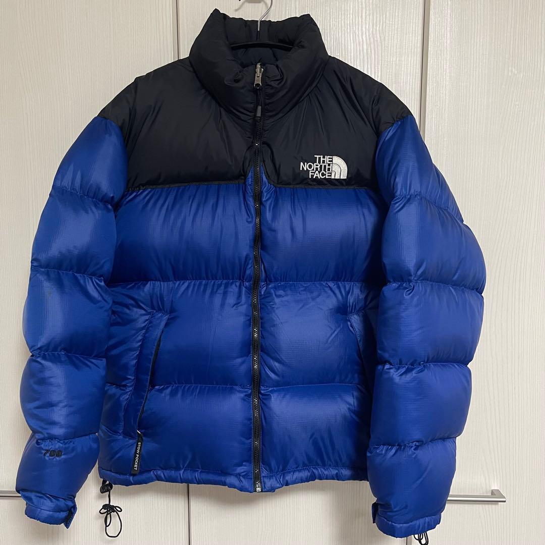 THE NORTH FACE 90s ヌプシ ダウンジャケット ブルー L
