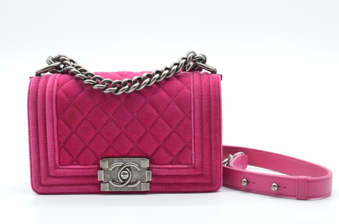 【売り切り処分】CHANEL/シャネル ボーイシャネル チェーンショルダーバッグ