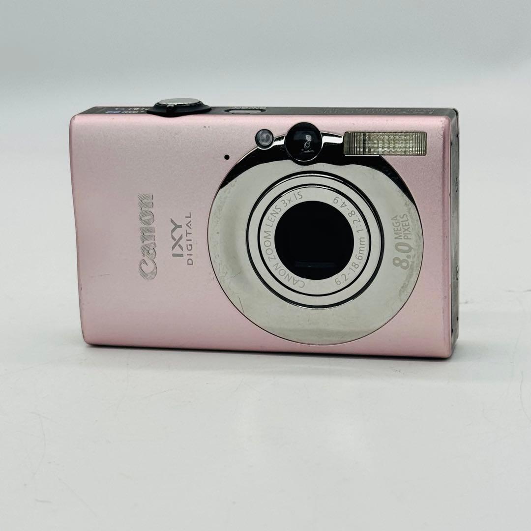 【動作確認済】Canon IXY DIGITAL 20 IS ピンク コンデジ