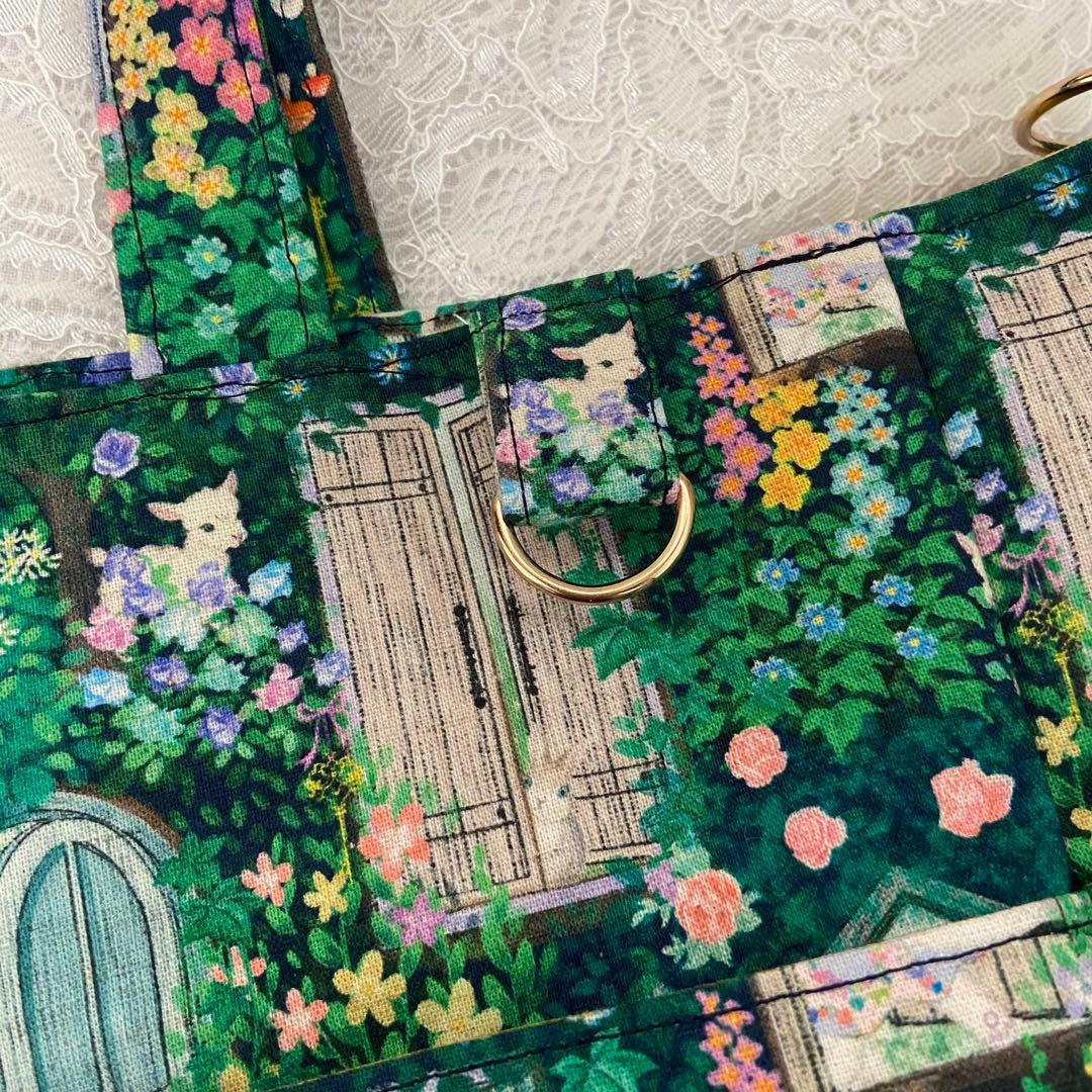 オーダー品　ハンドメイド　ユキエモン　トートバッグ　A4サイズ