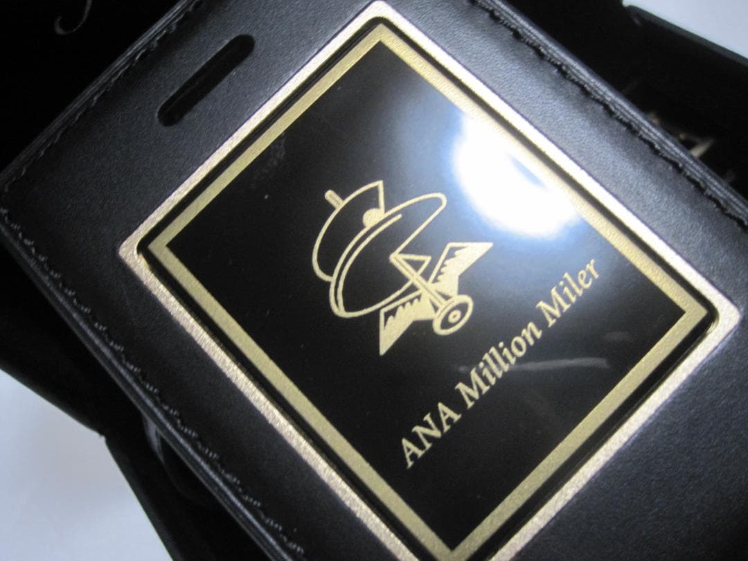 2 ANA オリジナル ネームタグ ライフタイム 50万 マイル 記念品