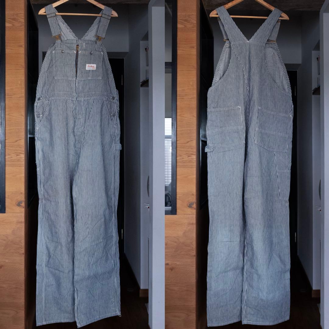 60's Carharttトリプルネーム ヒッコリーオーバーオール状態良好です‼️