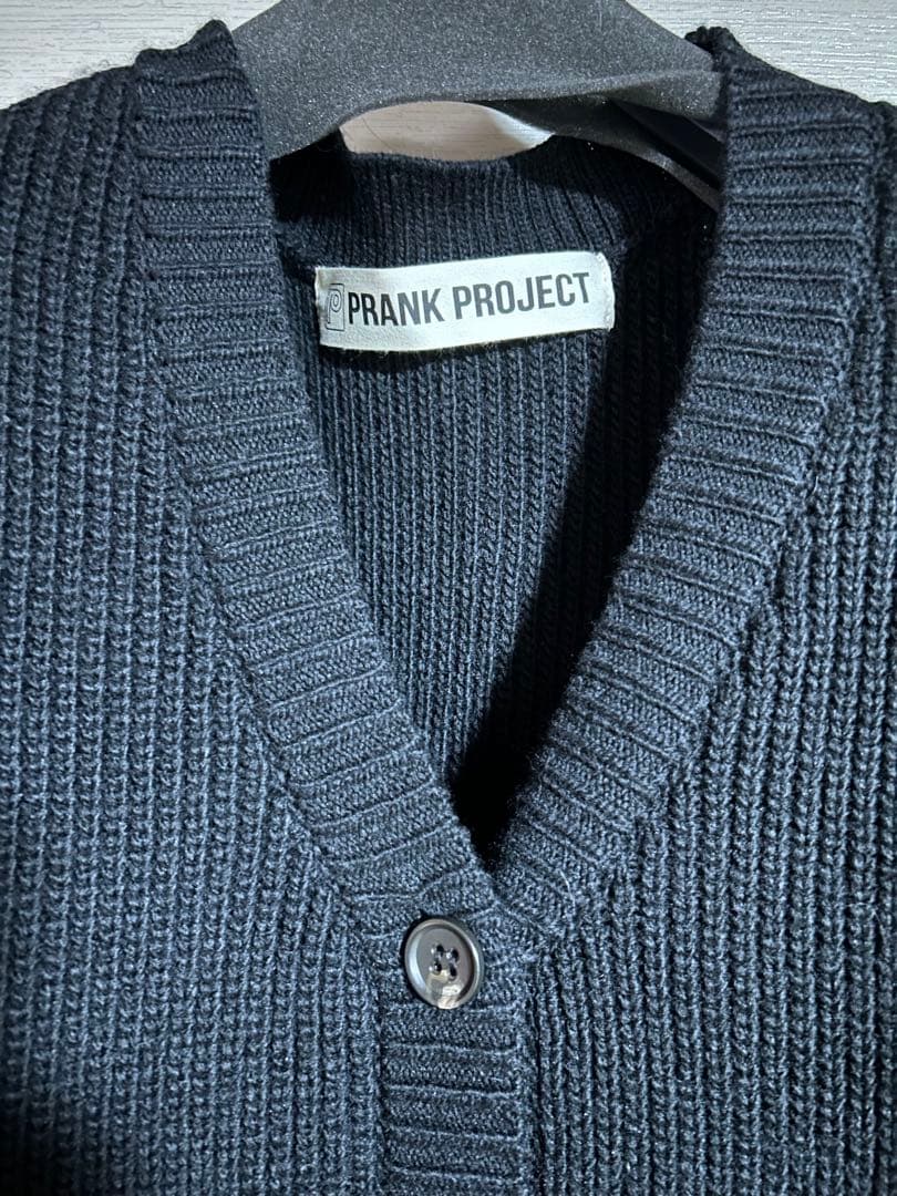 トップス PRANK PROJECT Hand-Fringed Knit Cardigan
