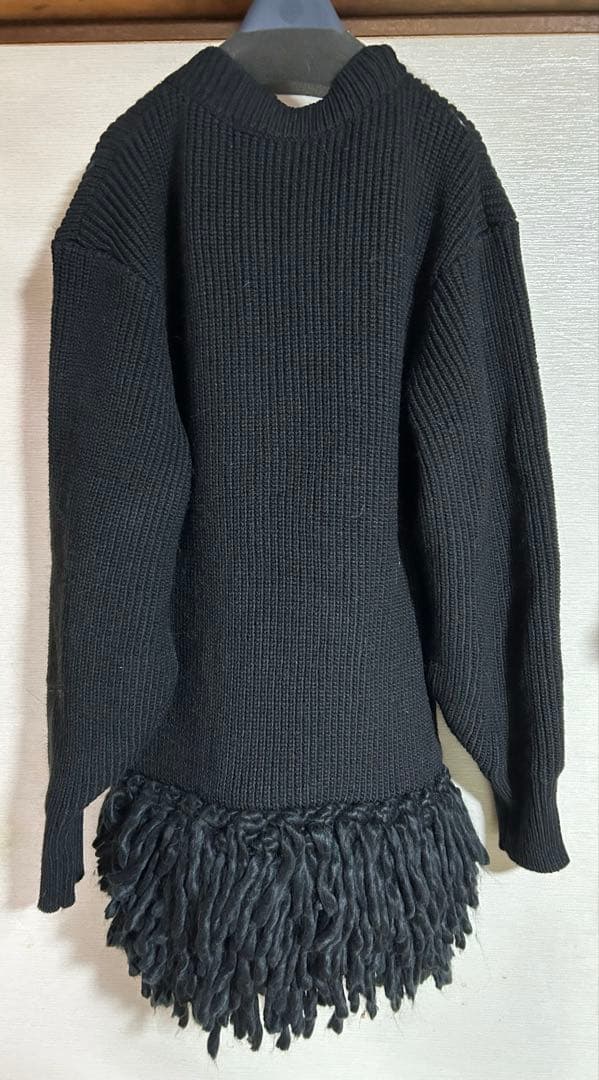 トップス PRANK PROJECT Hand-Fringed Knit Cardigan