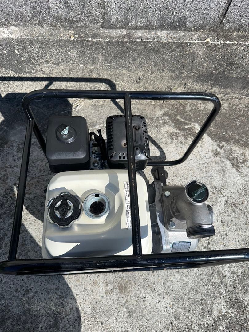 （動作確認済み）KOSHIN 4サイクル ポンプ KH-50P、エンジンOK！