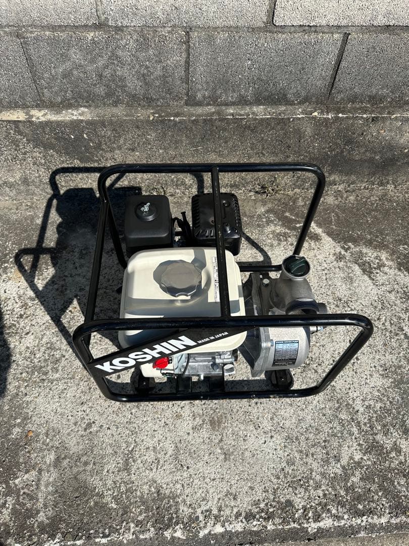 （動作確認済み）KOSHIN 4サイクル ポンプ KH-50P、エンジンOK！