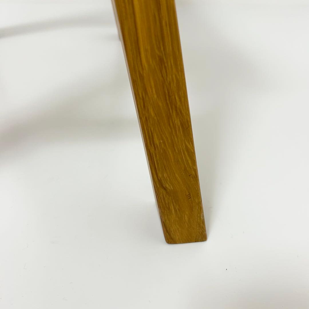 無印良品 MUJI ベンチ オーク材 小 廃盤品 スツール ①