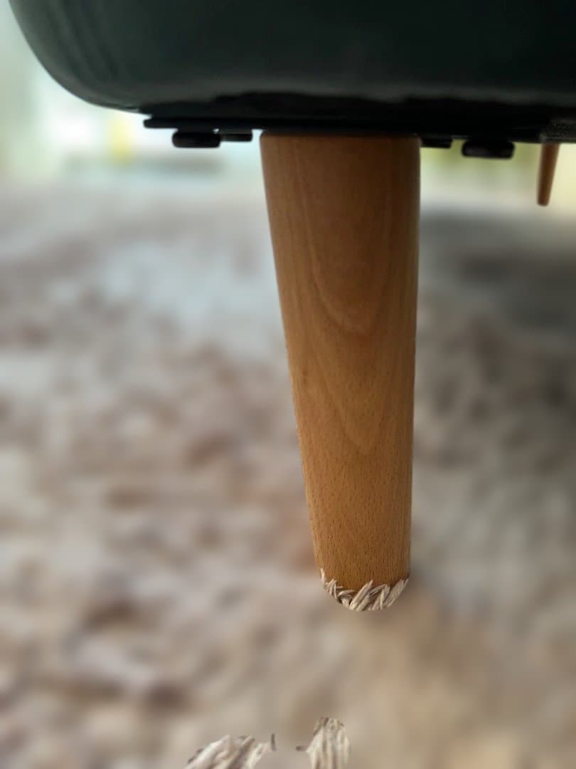 ［ソファ・美品・送料込み］Francfranc ピナ　カウチ　グリーン