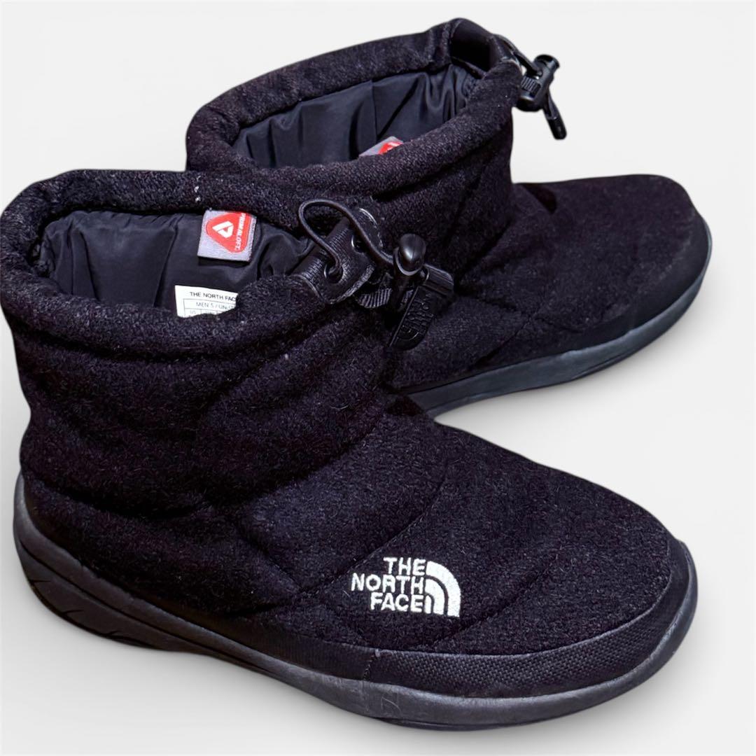 【美品】ノースフェイス ヌプシ ブーティー ウール V ショート 25cm 黒
