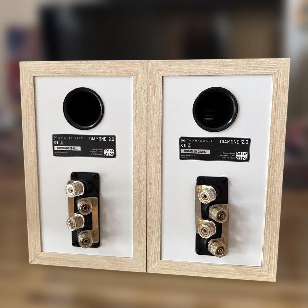WHARFEDALE DIAMOND 12.0 スピーカー ライトオーク