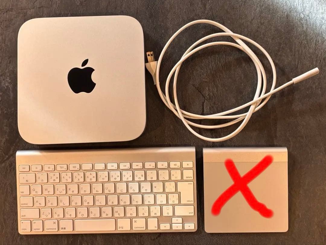 Macデスクトップ Mac mini 2012 Keyboard Trackpad A1347