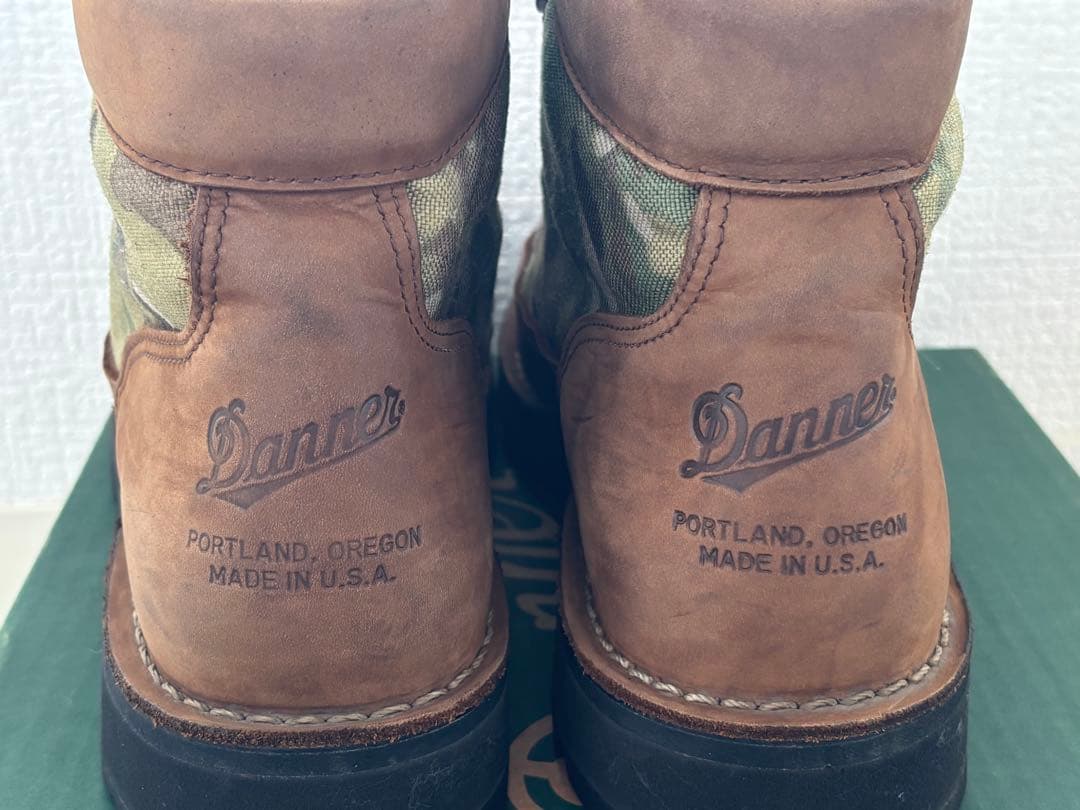 Danner ハイカットブーツ ブラウン/迷彩　サイズUS9