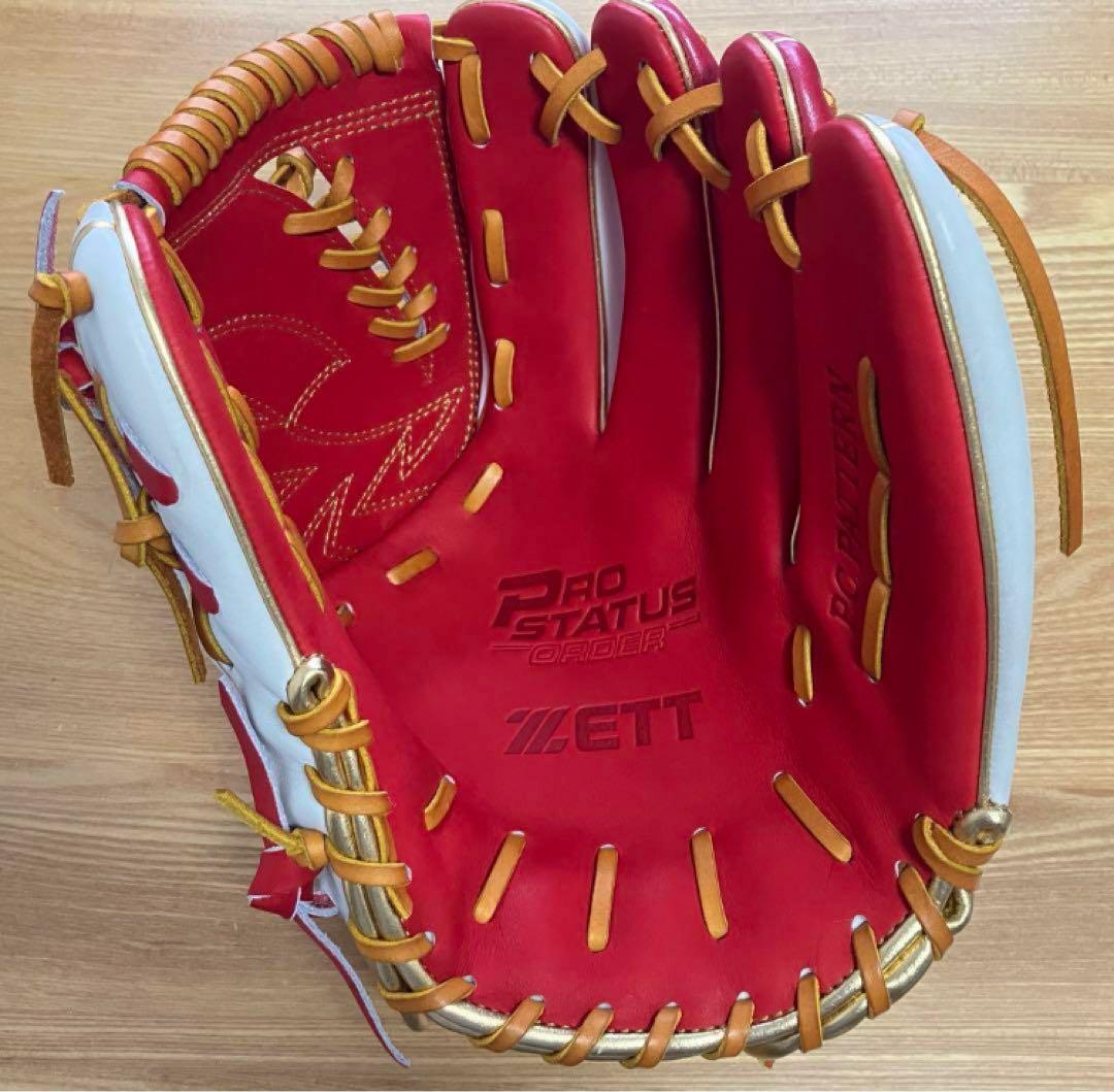 【新品】ZETT プロステイタス　根尾モデル　軟式　グラブ　投手用
