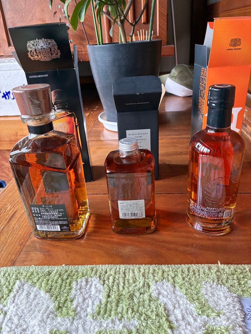 Nikka Whisky 3本セット