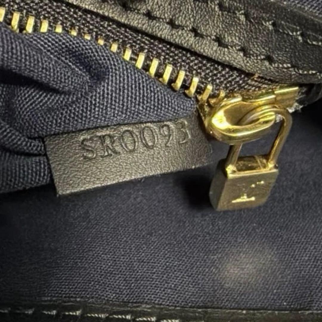 ルイ・ヴィトン ルシーユ GM M92679トートバッグ モノグラムミニ紺