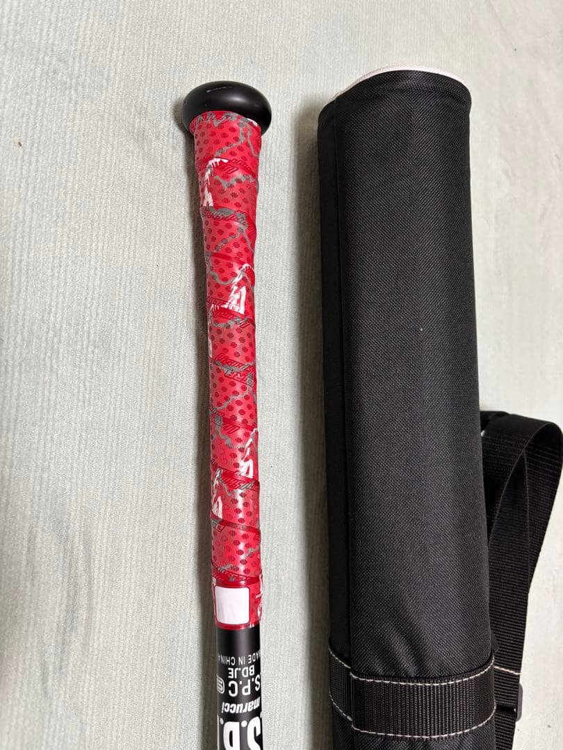 【超美品】ワニクラッシャー SPEED 84cm 軟式バット 専用ケース付き