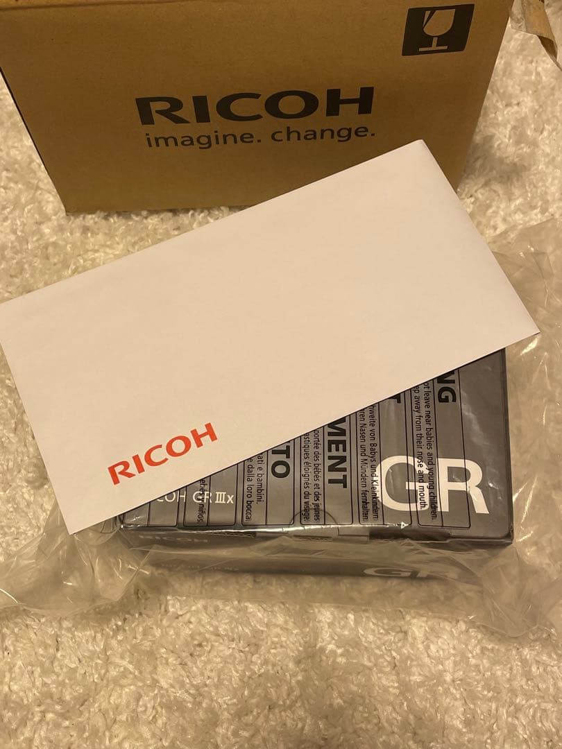 新品未開封｜RICOH GR IIIx｜2026年1月購入｜メーカー3年保証付き