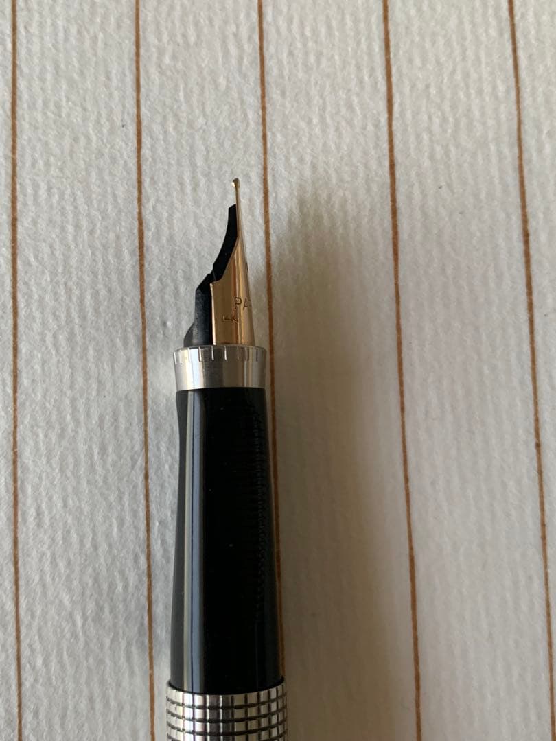 パーカー75 スターリングシルバー 初期型 14Kペン先