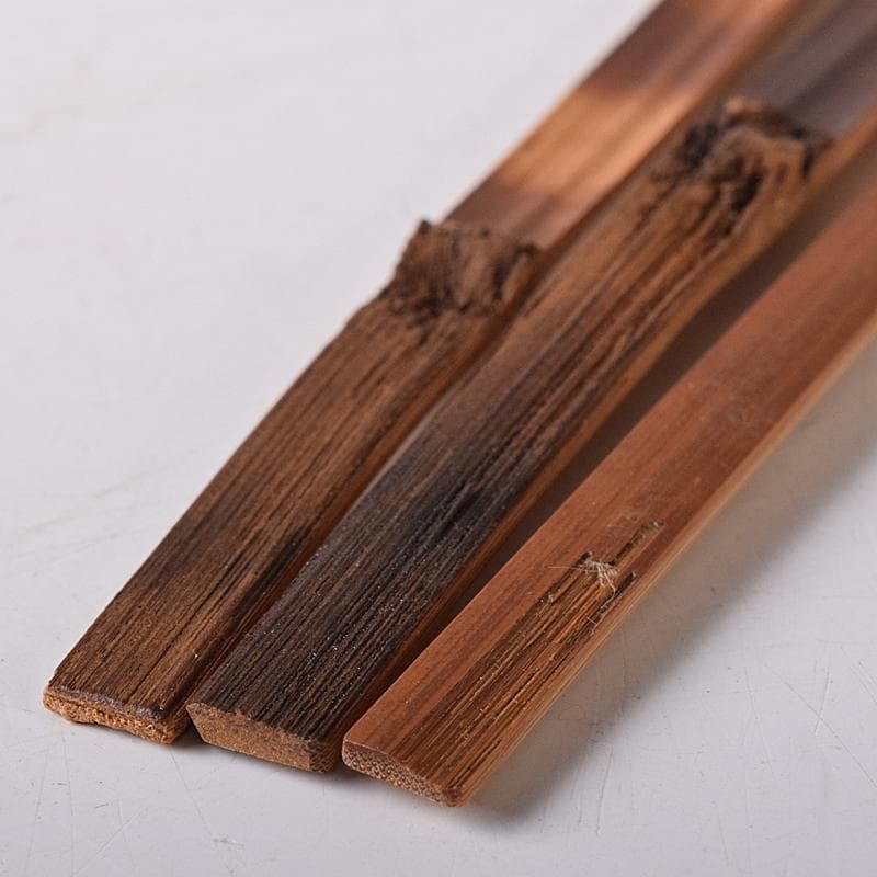 茶道具　宗公作　茶杓　銘「鶯笛」「花衣」など　六点　共筒共箱　V　R8456