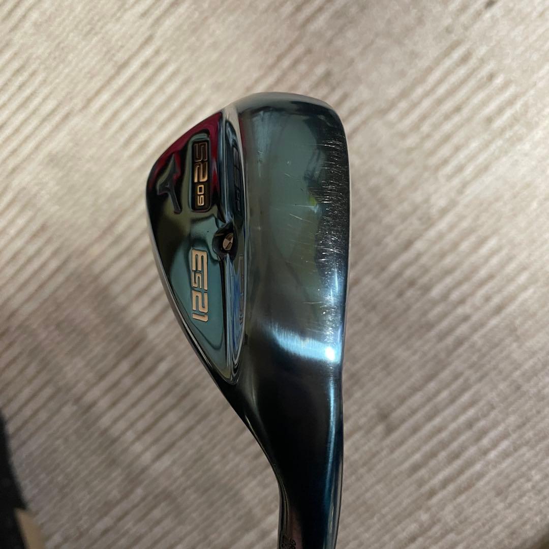 ウェッジ 2本セット ミズノ mizun 52度 56度 es21 ブルー 青