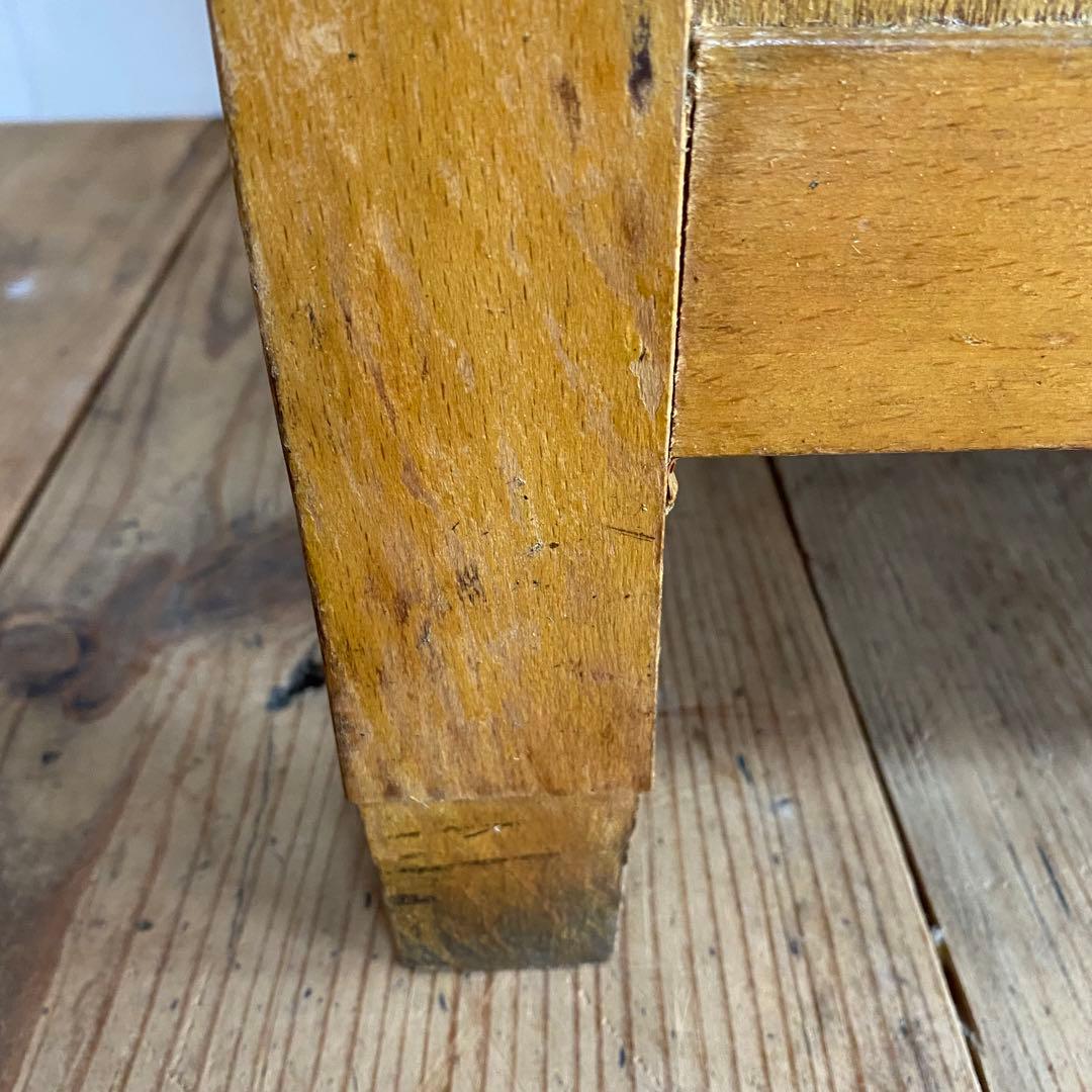 アンティーク サイドチェスト 袖机 書類棚 昭和レトロ z822