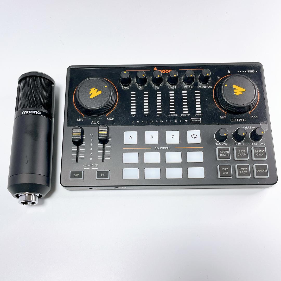 Maono CASTER AME2A マオノ オーディオミキサー マイク付属