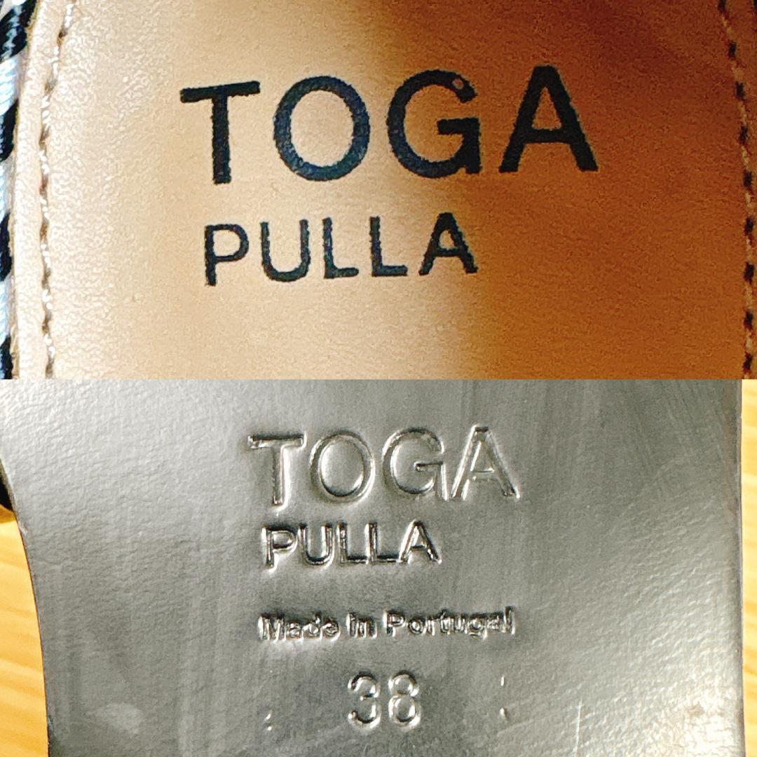 【未使用品】TOGA PULLA トーガ プルラ メタル ローファー 38