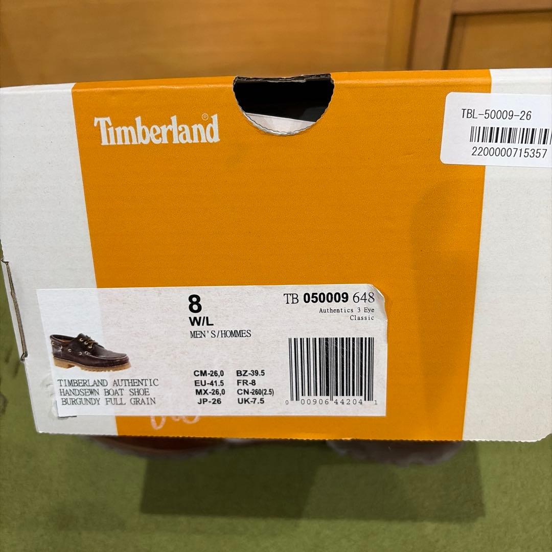 靴 Timberland 3 Eye Classic 26.0