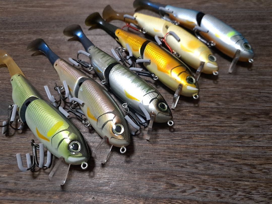 希少　未使用　エバーグリーン　ティンバーフラッシュJr　11本11色まとめて