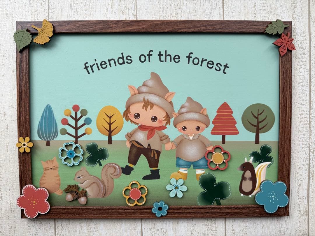 オーダーペイント　かわいい森の仲間たち&ピーターパン