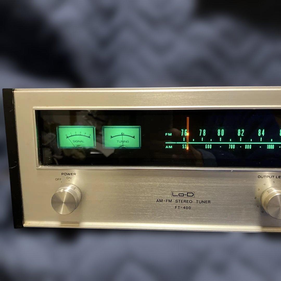 【超メルカリ市最終特価】Ｌo-D ET-400 AM-FM ステレオチューナー