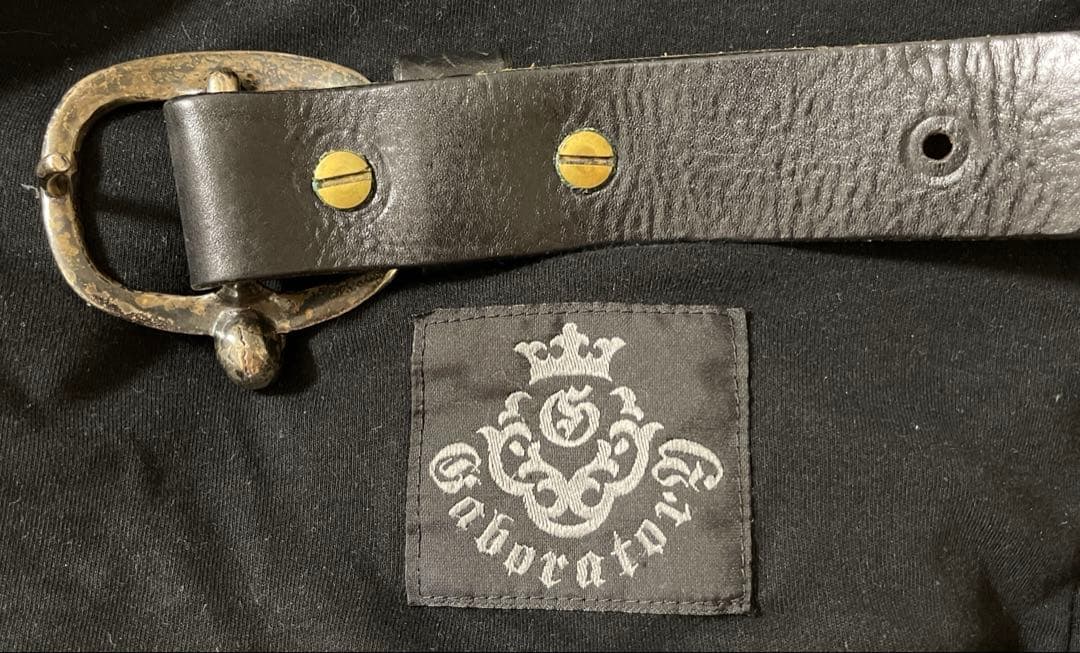 ガボラトリーSkull On American VintageBuckleベルト