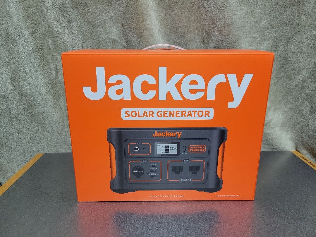 【美品】Jackery PORTABLE POWER 708　ジャクリ　ポタ電