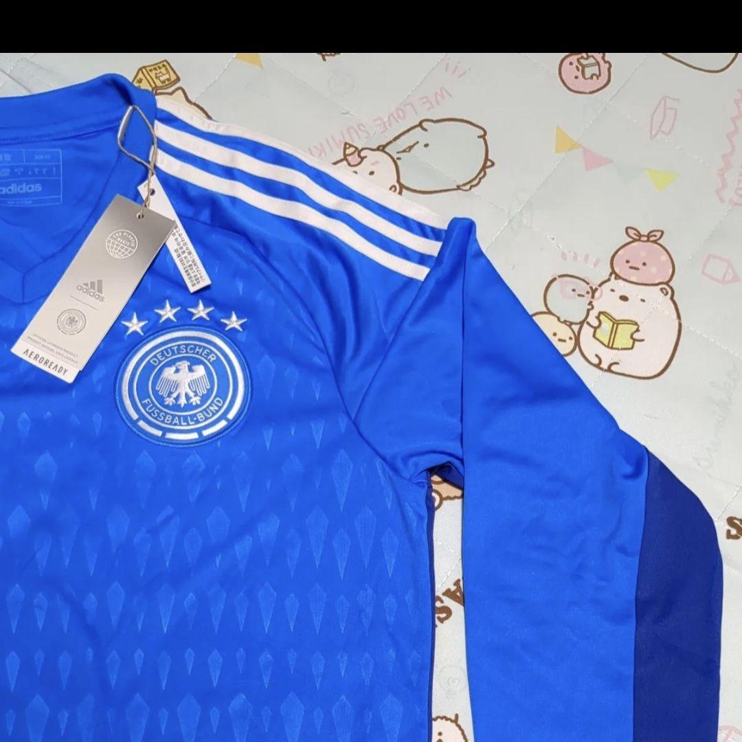 限定出品❣️サッカードイツ代表ユニフォーム長袖★adidas★Mサイズ