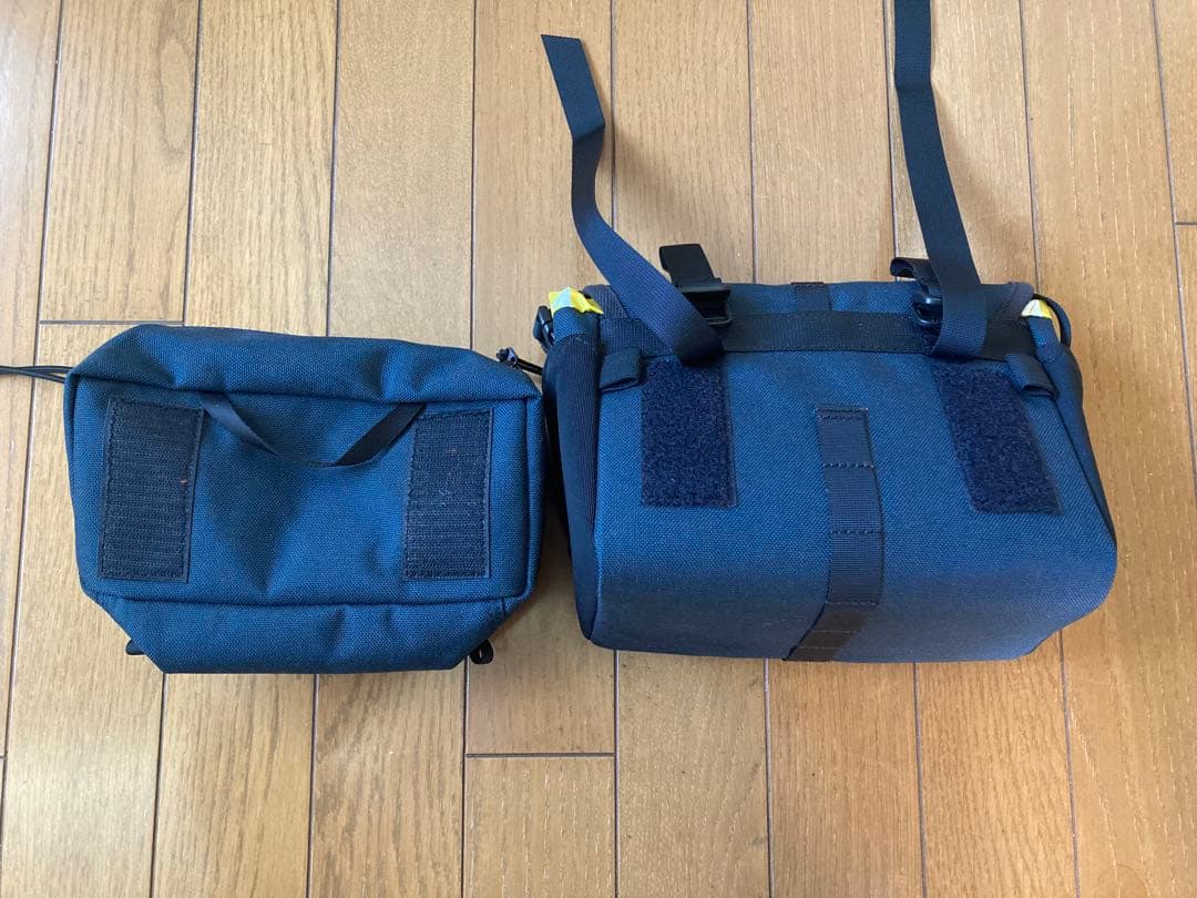 ロウロウマウンテンワークス ハンドルバッグ ブルーラグ サーリー アウターシェル