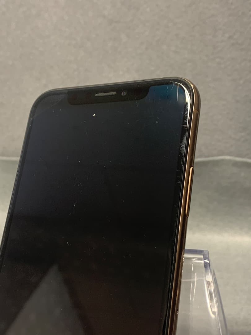 中古美品　国内版　SIMフリー　iPhone Xs 256GB　ゴールド色