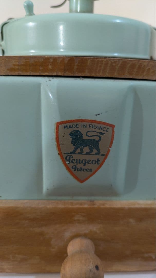 レア！ヴィンテージ コーヒーミル ミントグリーン プジョー フランス製