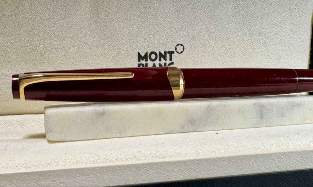 【美品】モンブラン万年筆 No12 1960s ペン先18c 750 ボルドー