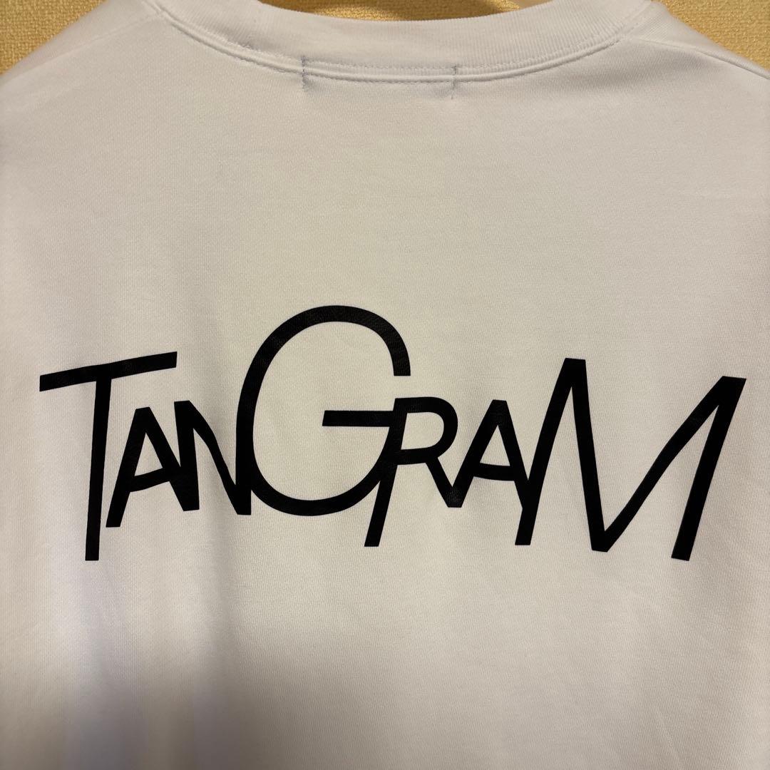 TANGRAM TSL LOGO SWEAT CREW WHITE （M）