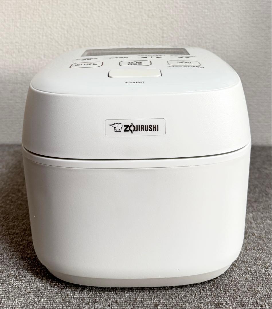 【美品】象印 炎舞炊き 圧力IH炊飯ジャーNW-US07動作保証